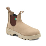 Blundstone Rotoflex 8303 Unisex Slip-on Composite Toe Work Safety Boot – Stone