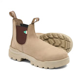 Blundstone Rotoflex 8303 Unisex Slip-on Composite Toe Work Safety Boot – Stone